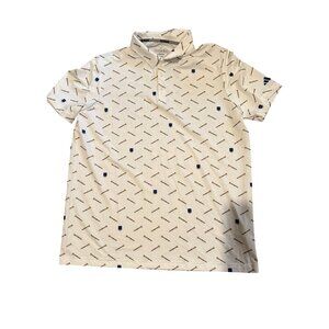 Adidas Men’s XL Golf Polo Shirt – Golf Tee All Over Print